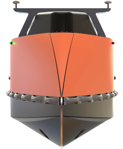 A front view render of the Mariner X