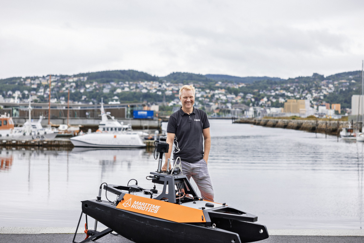 Maritime Robotics Raises €28M Led by MS+PARTNERS to Scale Autonomous Sea Drones